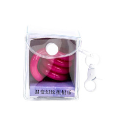 Warm-changing pattern twist-happy pendant - Pink